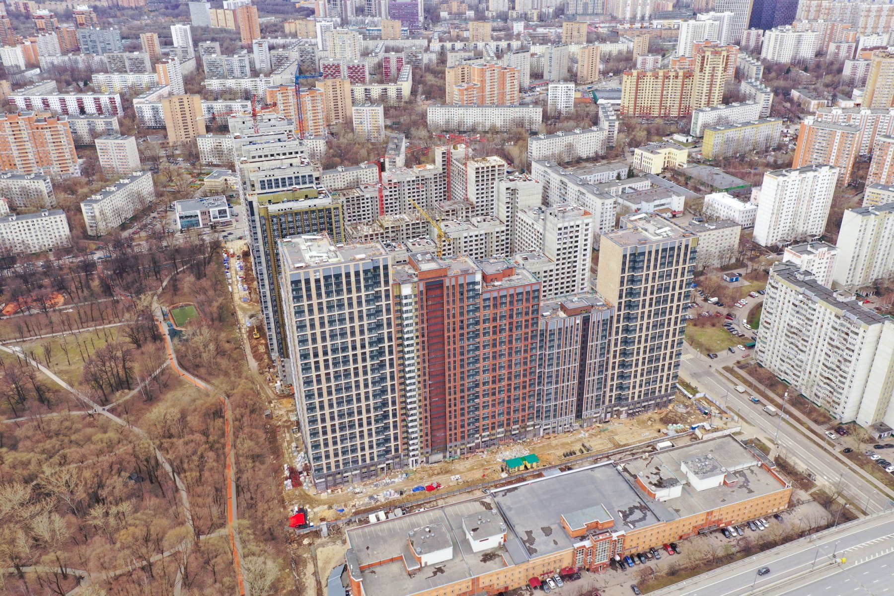 В Москве построили уже более 3,6 млн «квадратов» недвижимости в 2022 году 