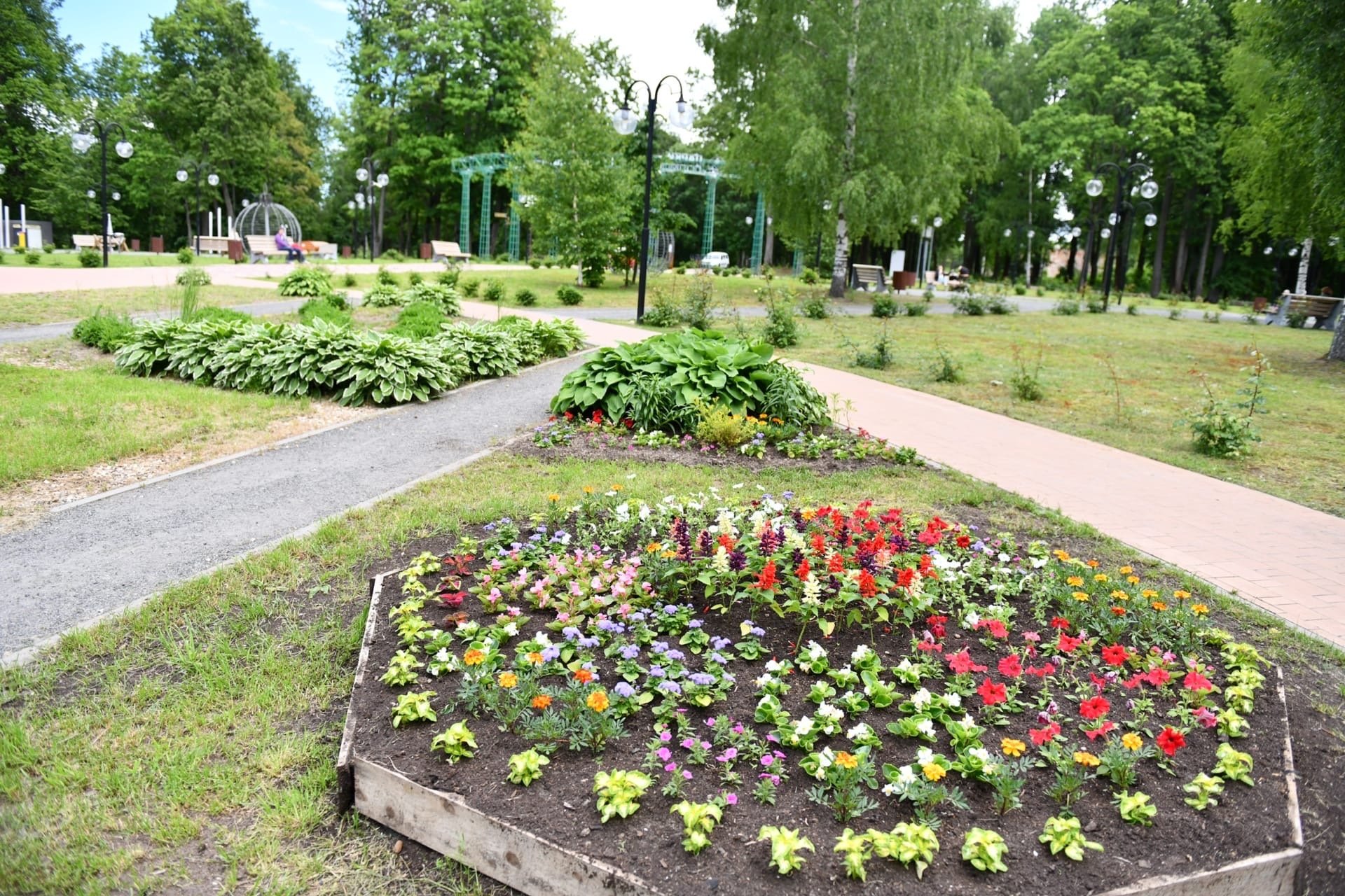 Парк вальс цветов Клин