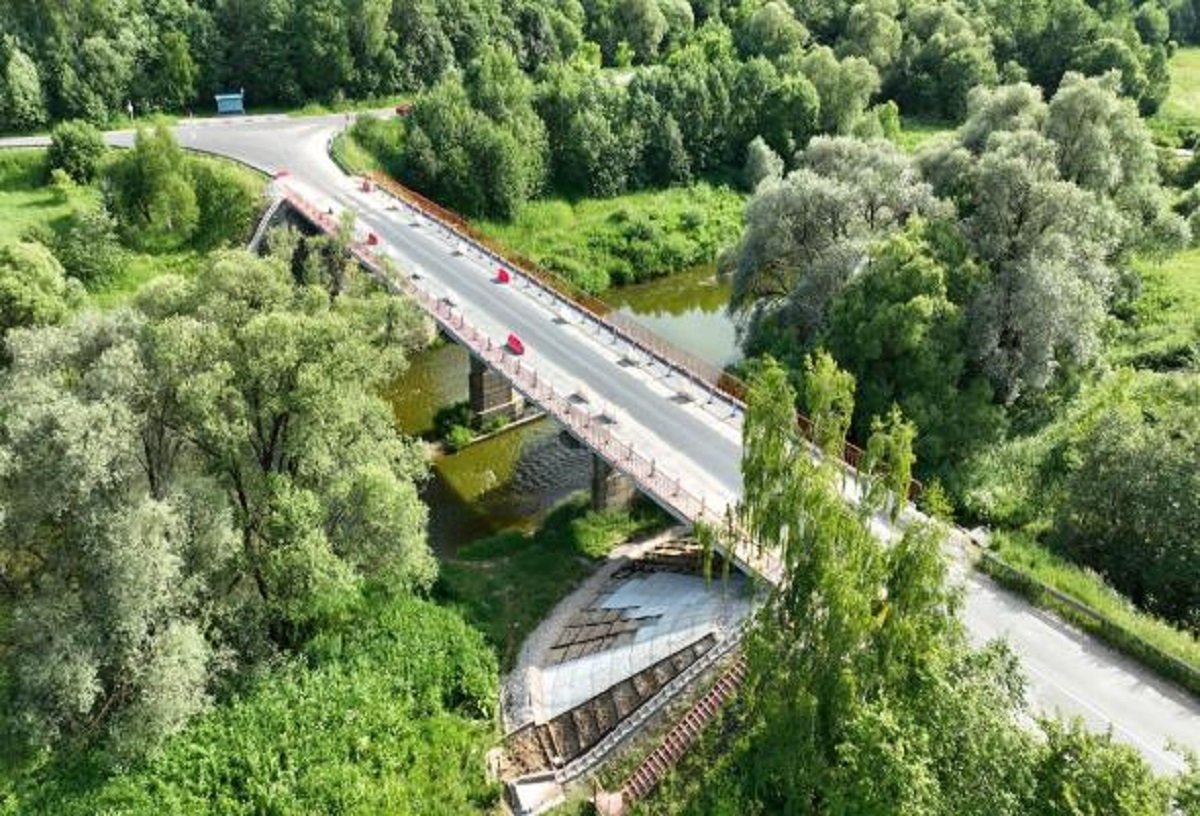 В Серпухове начали планово-предупредительные работы на мосту через реку Нара
