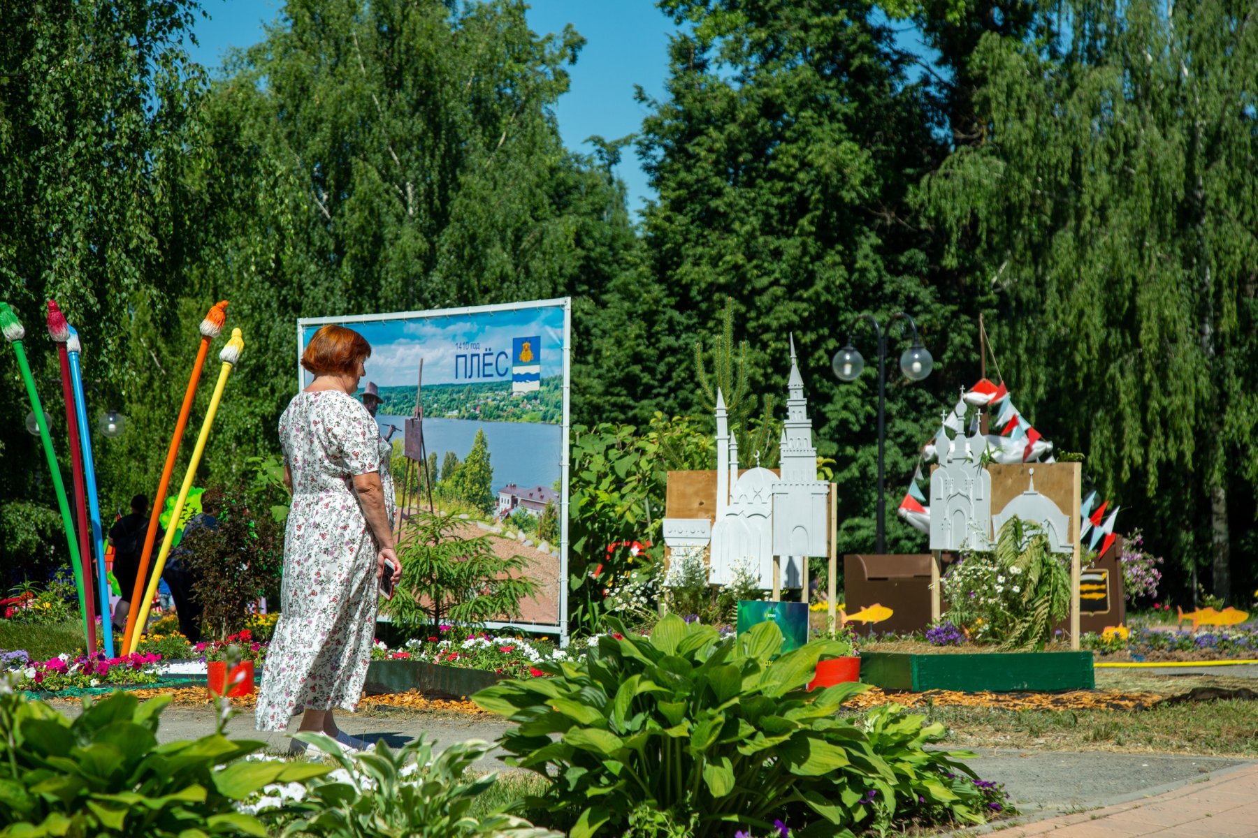 Победителей клинского VIII фестиваля флористики и дизайна «Вальс цветов» объявят в августе