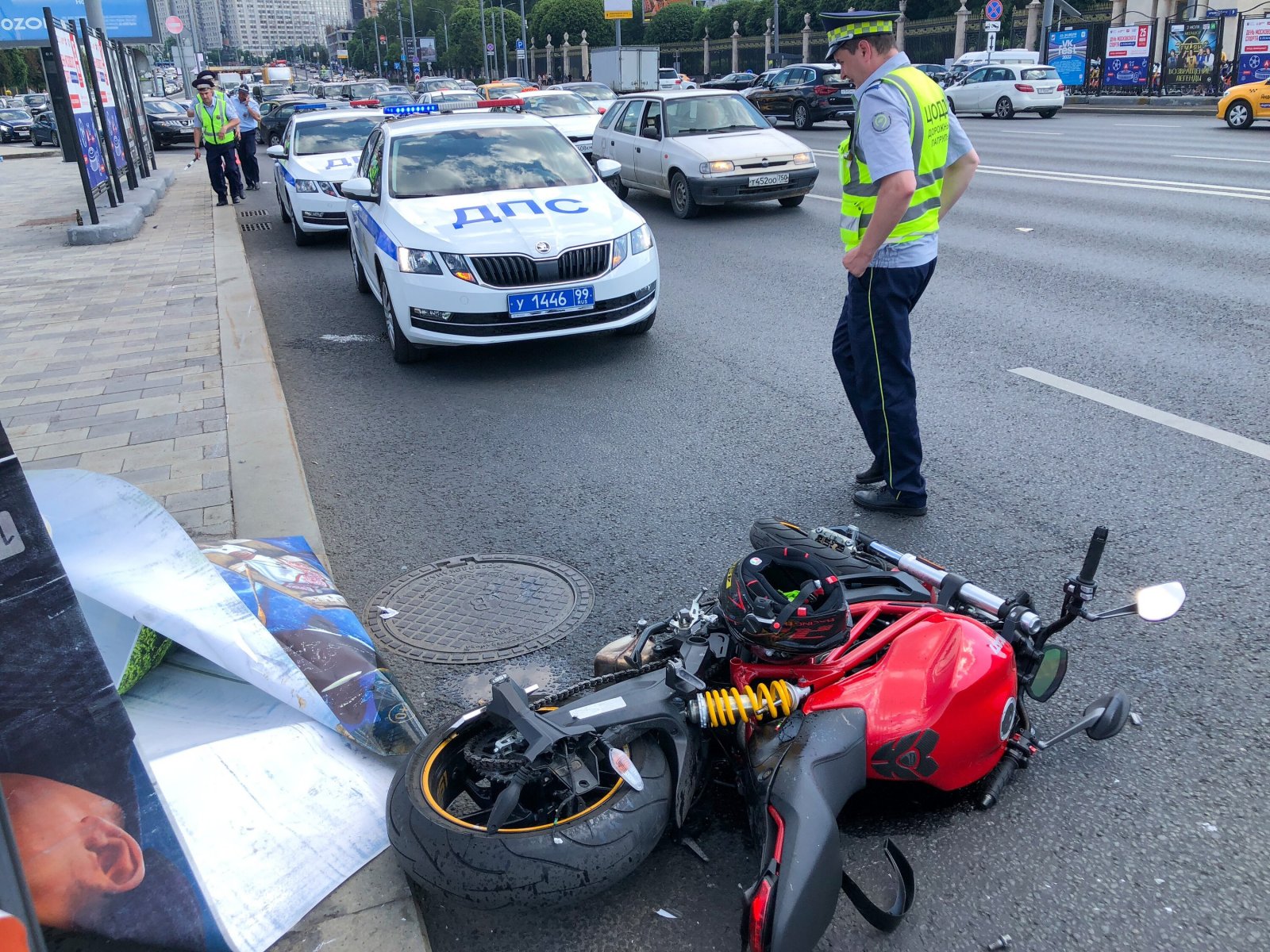 В массовом ДТП с мотоциклом в Подмосковье погибли два человека :: Вести  Подмосковья