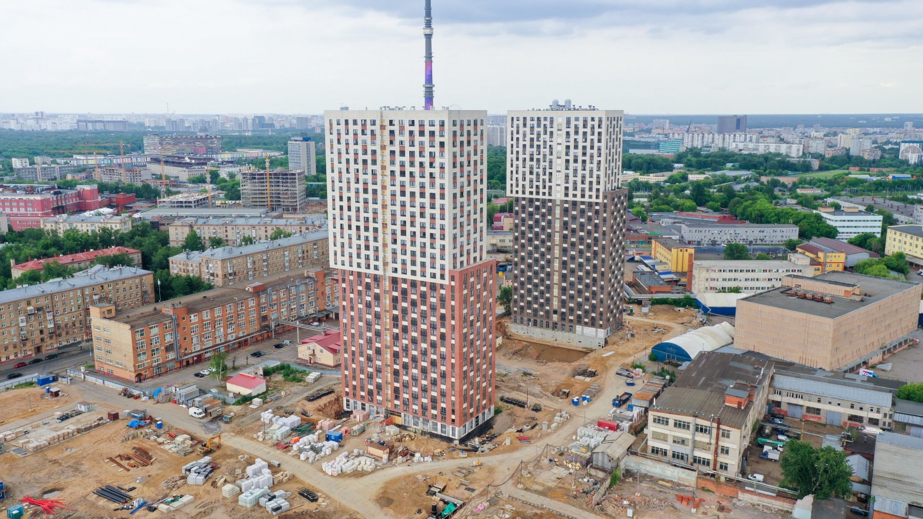 С начала года в Подмосковье ввели в эксплуатацию более 7,7 млн кв.м жилья