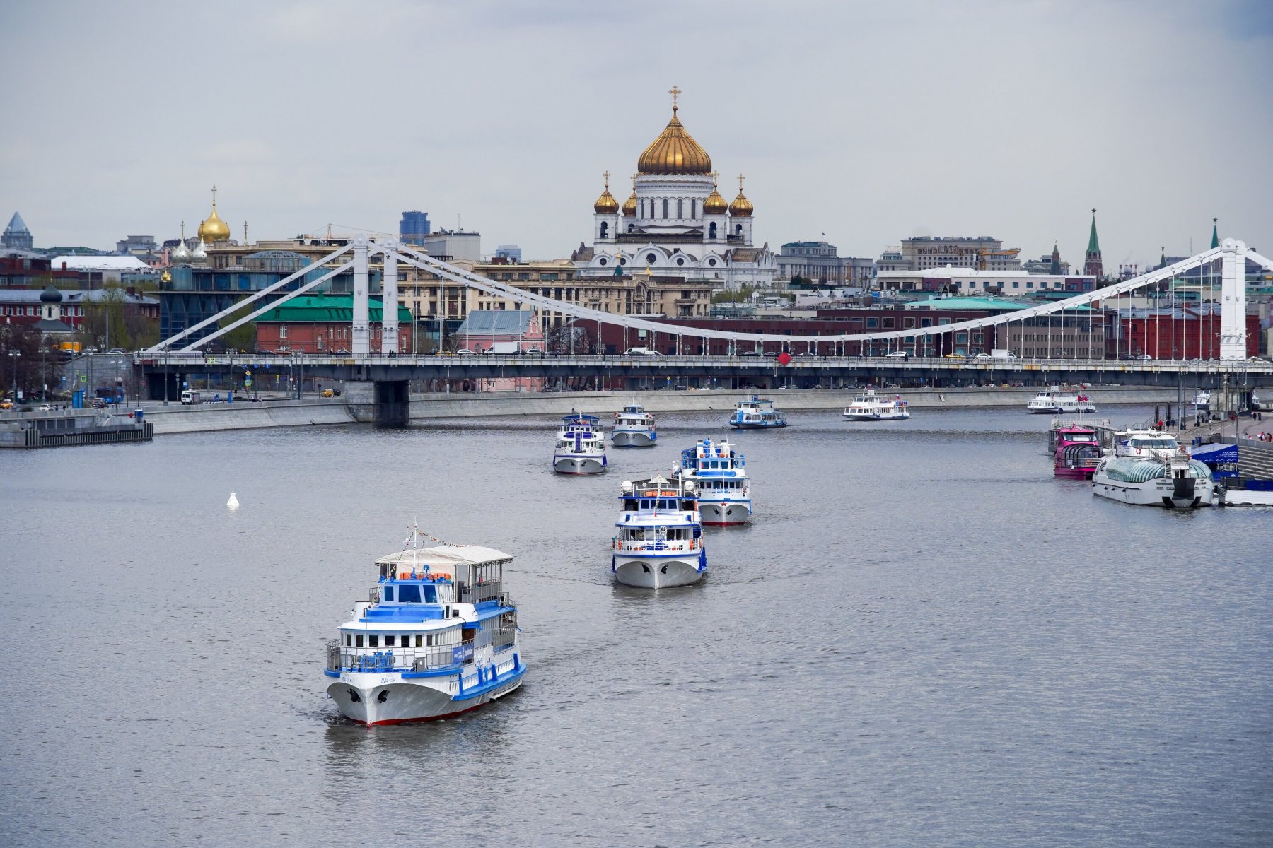 Речные электрические суда начнут курсировать в Москве уже в этом году