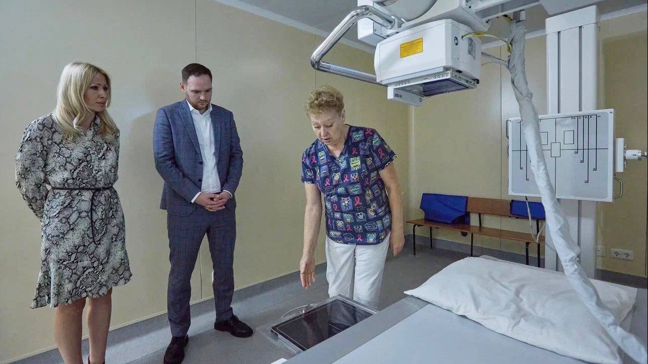 Новый рентген-аппарат установили в детской травматологической больнице Подмосковья