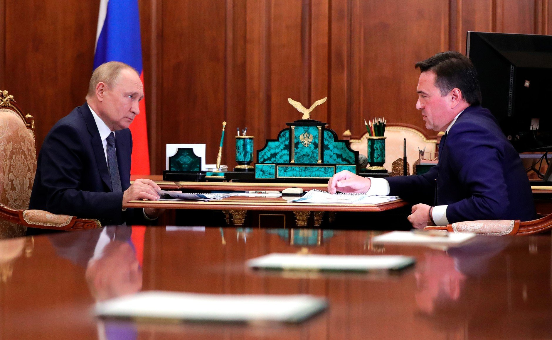 Андрей Воробьев сообщил Владимиру Путину об импортозамещении в Подмосковье