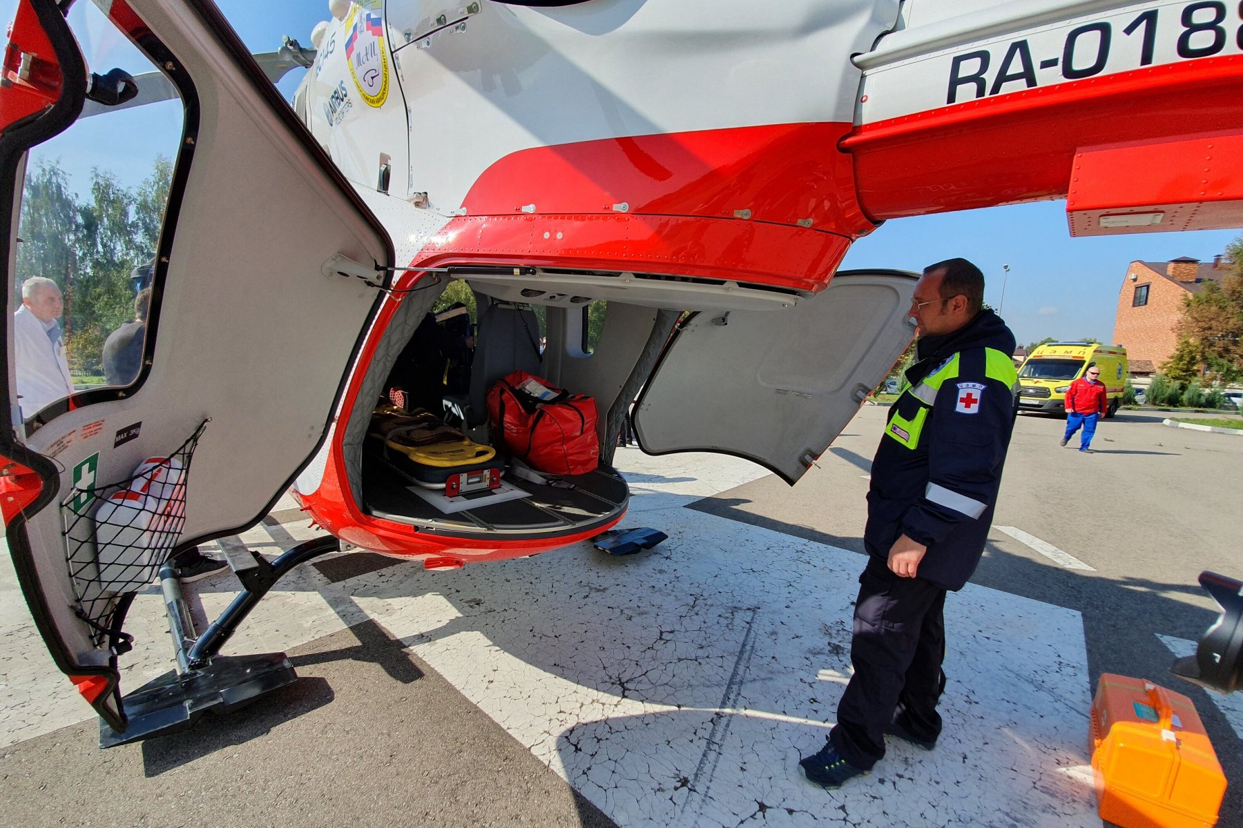 Санитарная авиация Подмосковья эвакуировала более 330 пациентов с начала года 