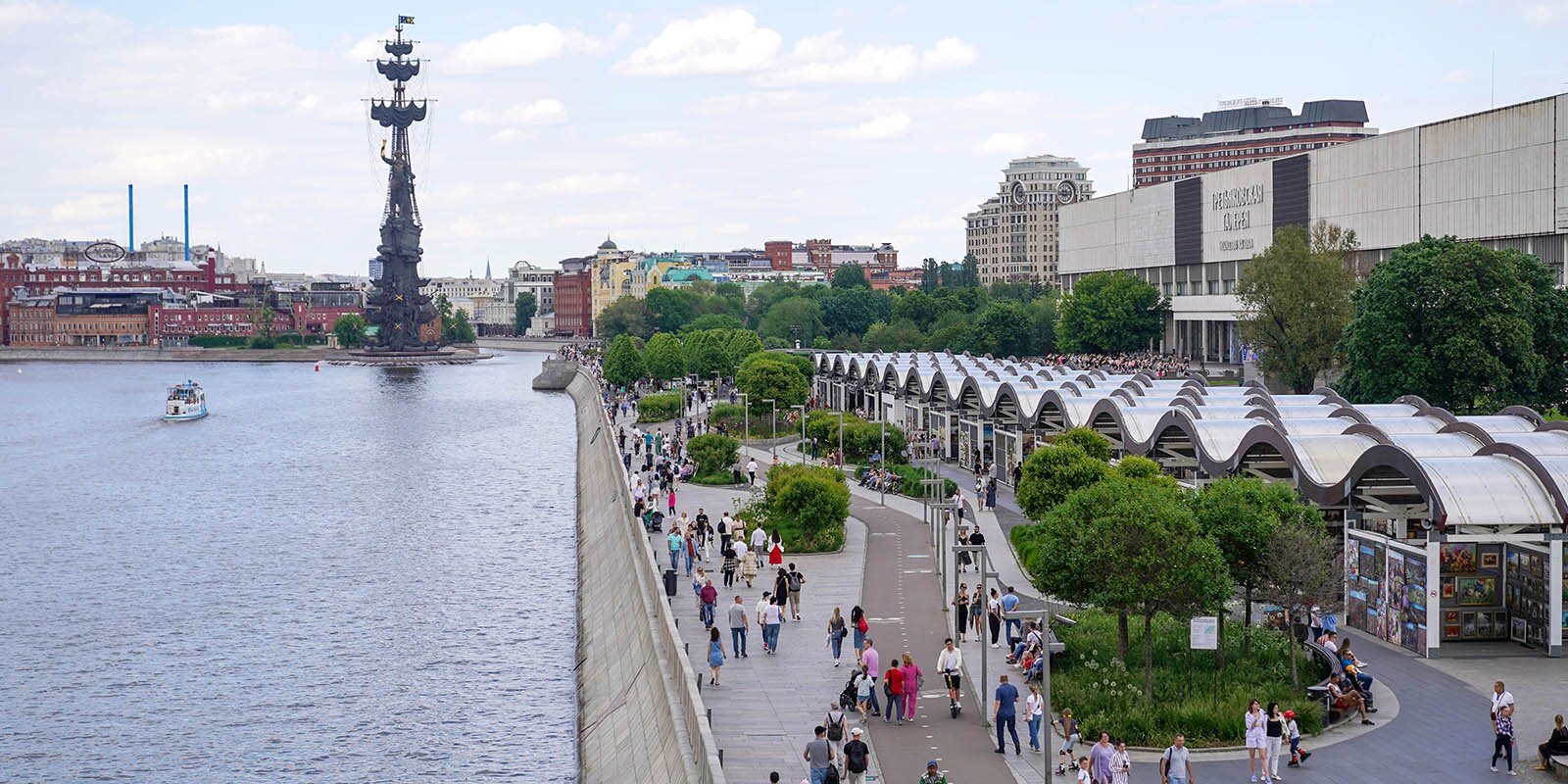 В Москве выберут лучшую набережную города