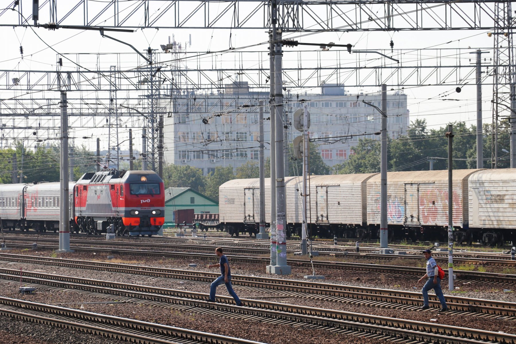 За полчаса трое мужчин погибли под колесами поездов в Подмосковье 
