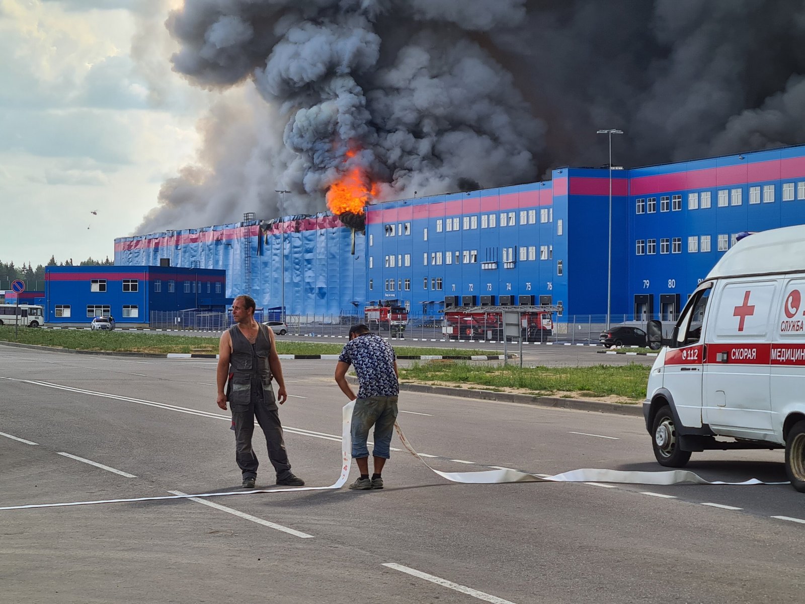 Ozon открыл новый склад в Пушкино взамен сгоревшего в Истре 