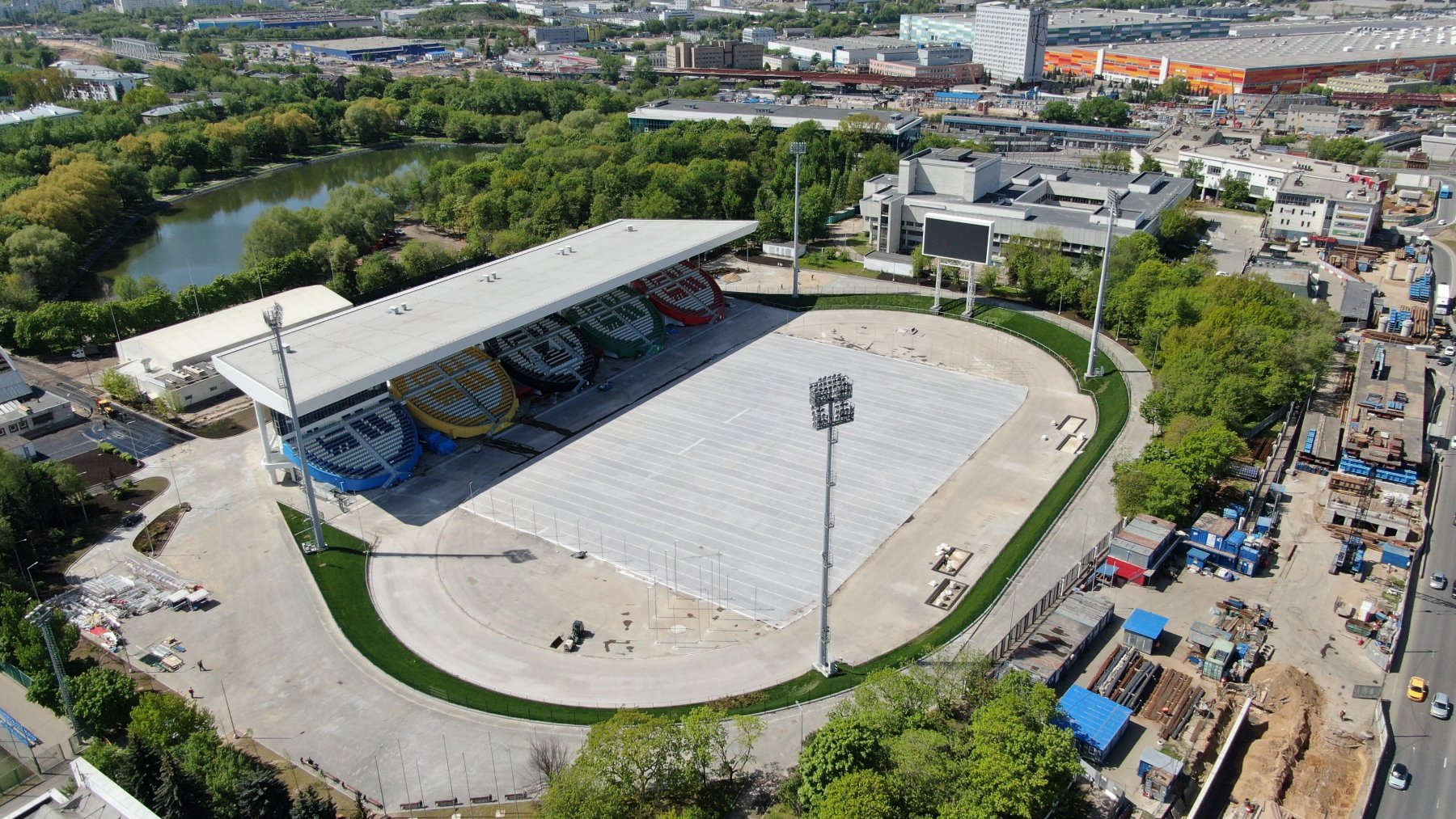 В текущем году в Москве появятся еще 5 новых спортивных объектов