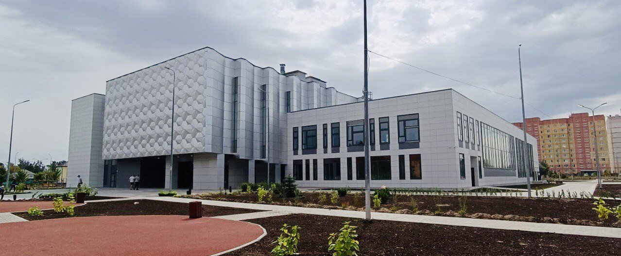 В Луховицах построили школу на 400 учеников к Дню знаний