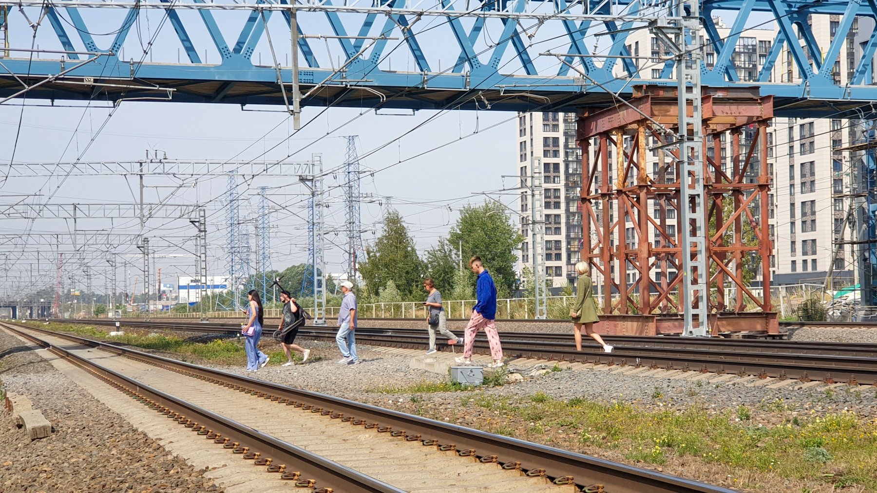 В Московской области к 2024 году достроят еще семь переходов через железнодорожные пути
