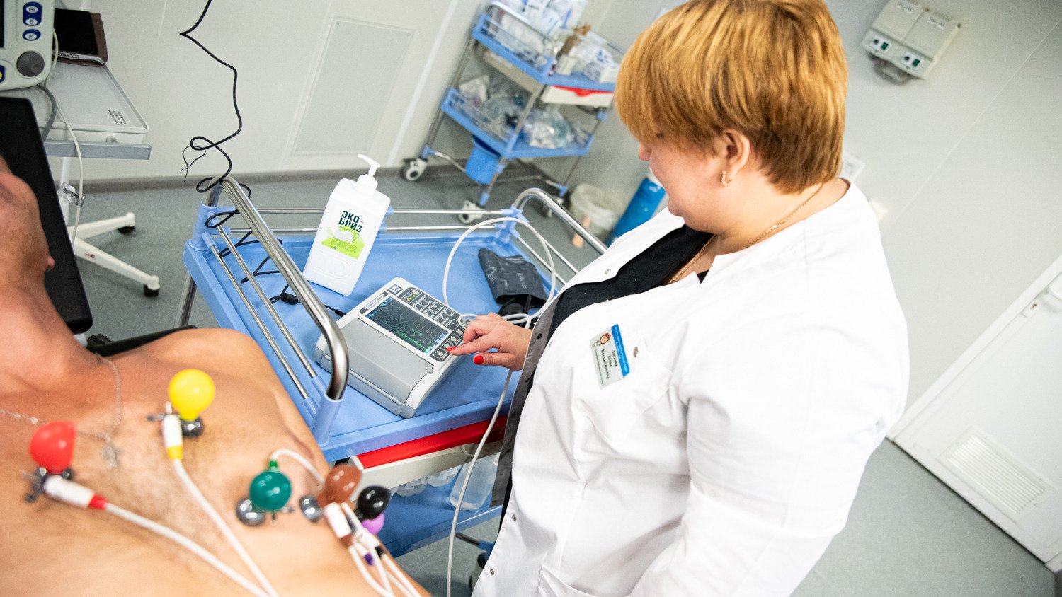 Больницы Подмосковья получили 179 аппаратов для диагностики сердца