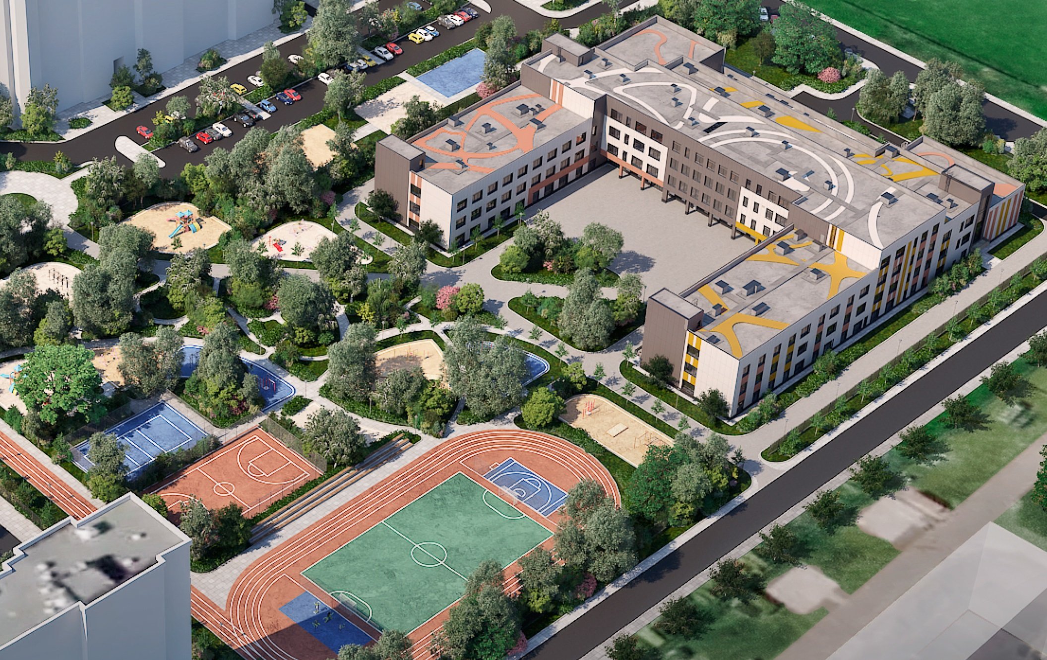 В Ленинском горокруге в 2024 году возведут школу нового архитектурного образца 