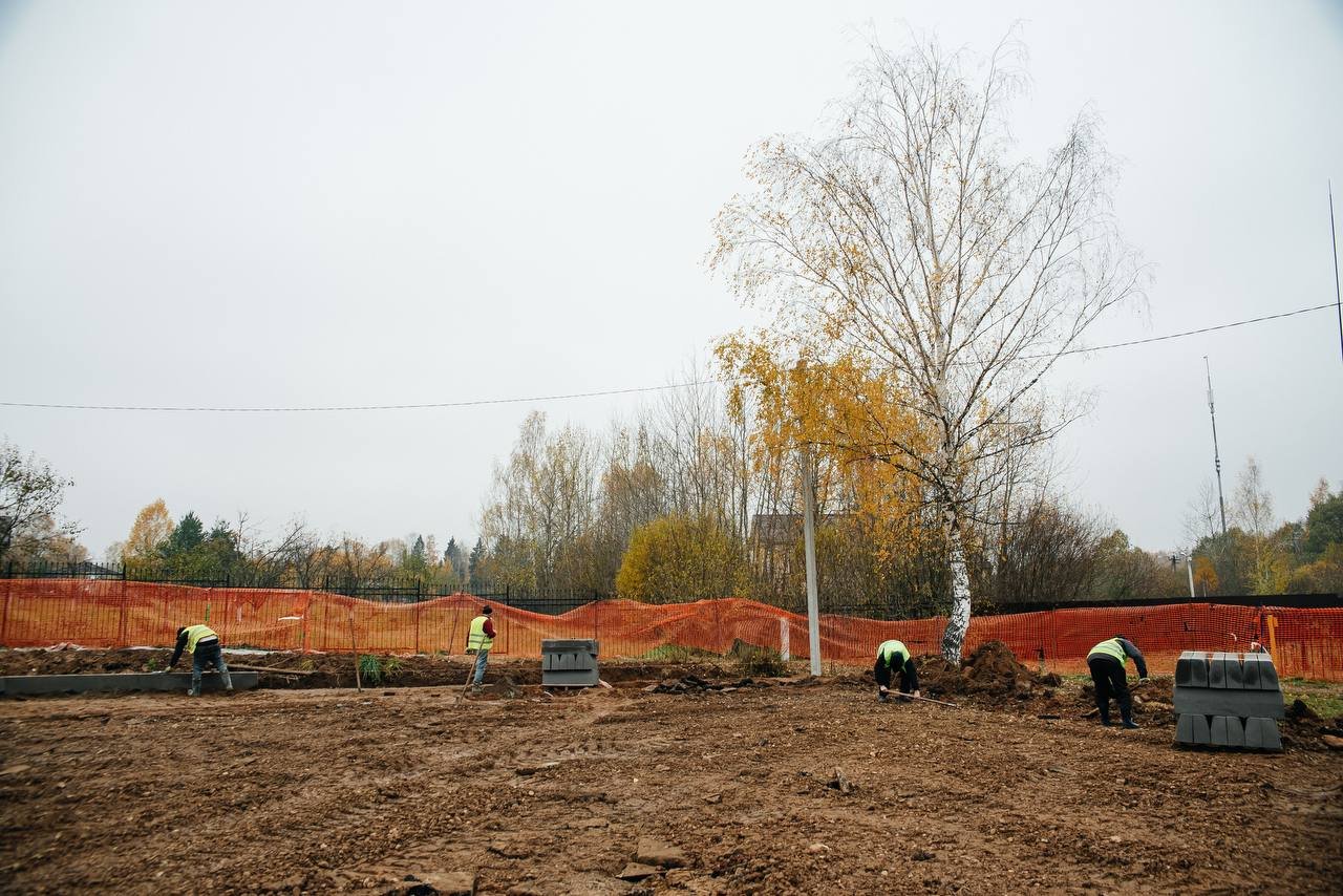 В поселке Зеленоградский Пушкинского округа построят новую спортивную площадку