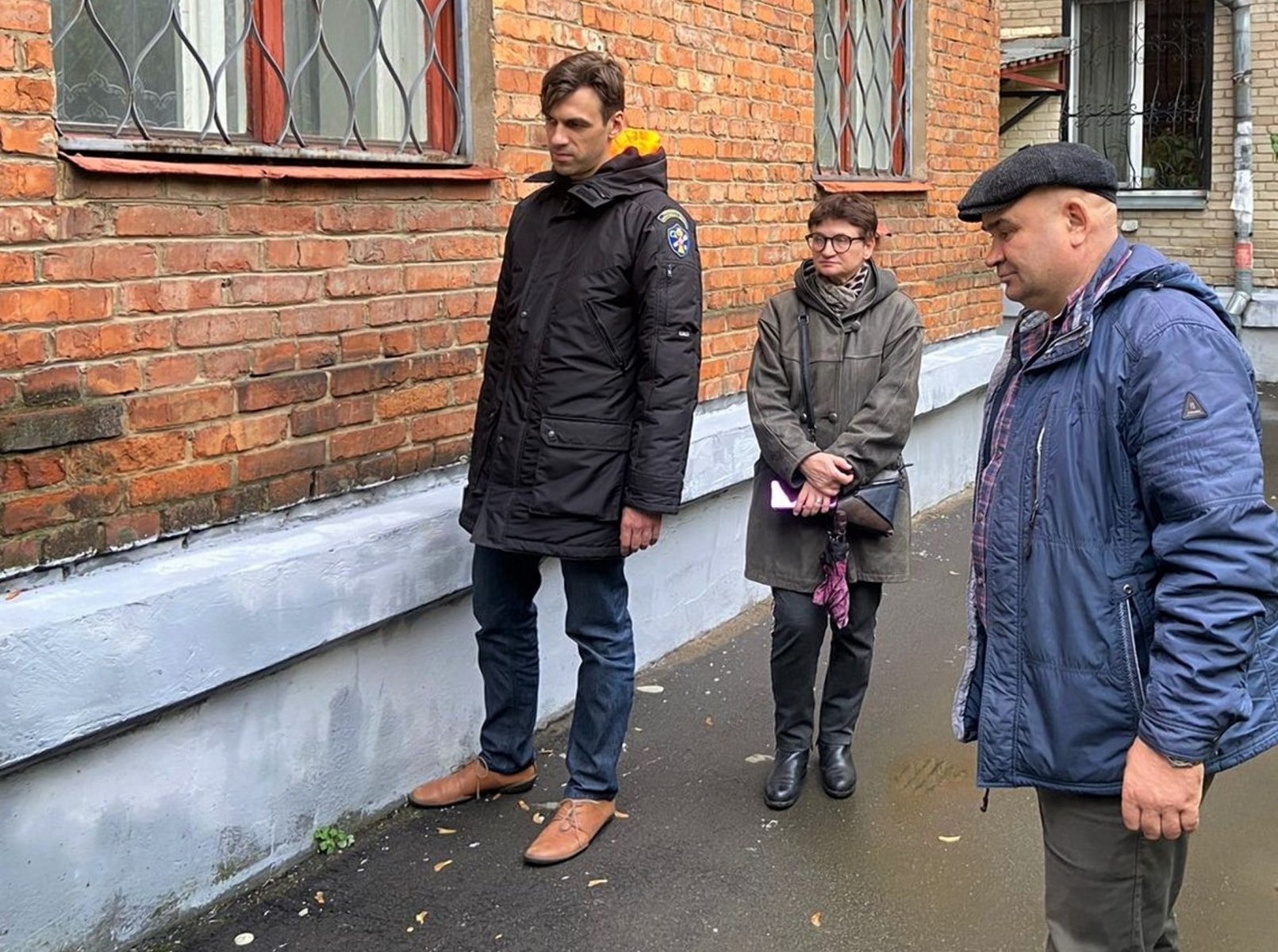 В Жуковском восстановили цоколь пятиэтажки на улице Чкалова 
