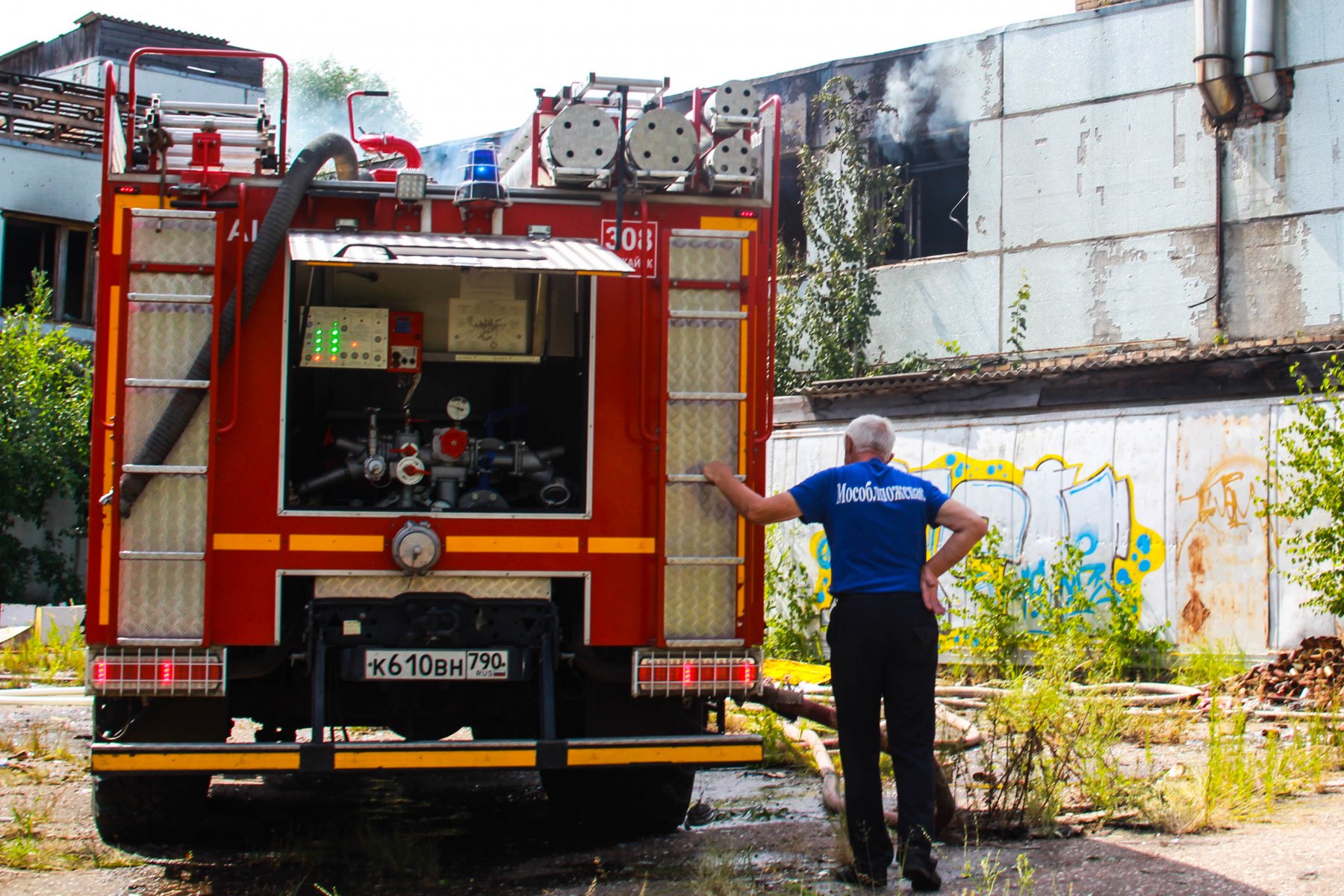 В городском округе Наро-Фоминск произошел пожар в жилом доме 