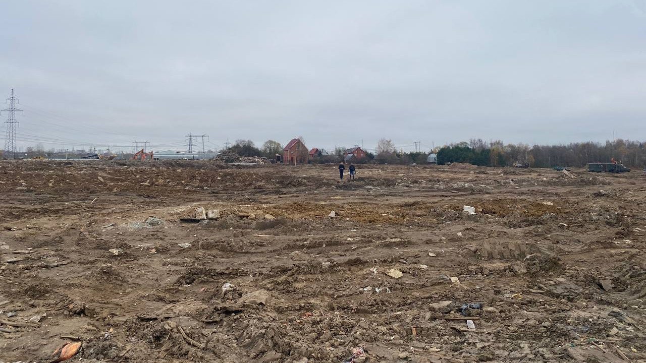В Раменском нашли незаконную свалку строительных отходов
