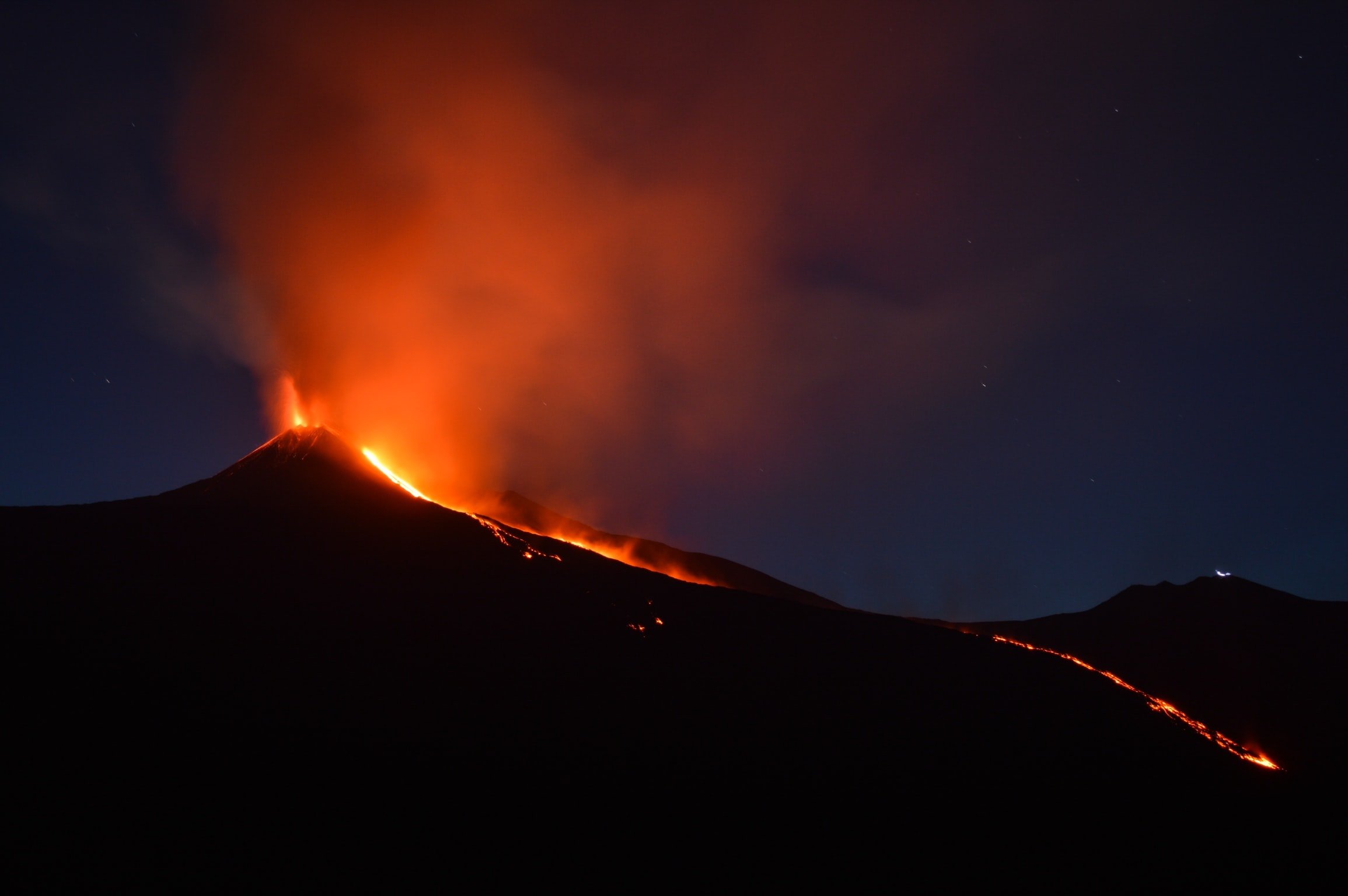 На Камчатке «проснулся» Ключевский вулкан