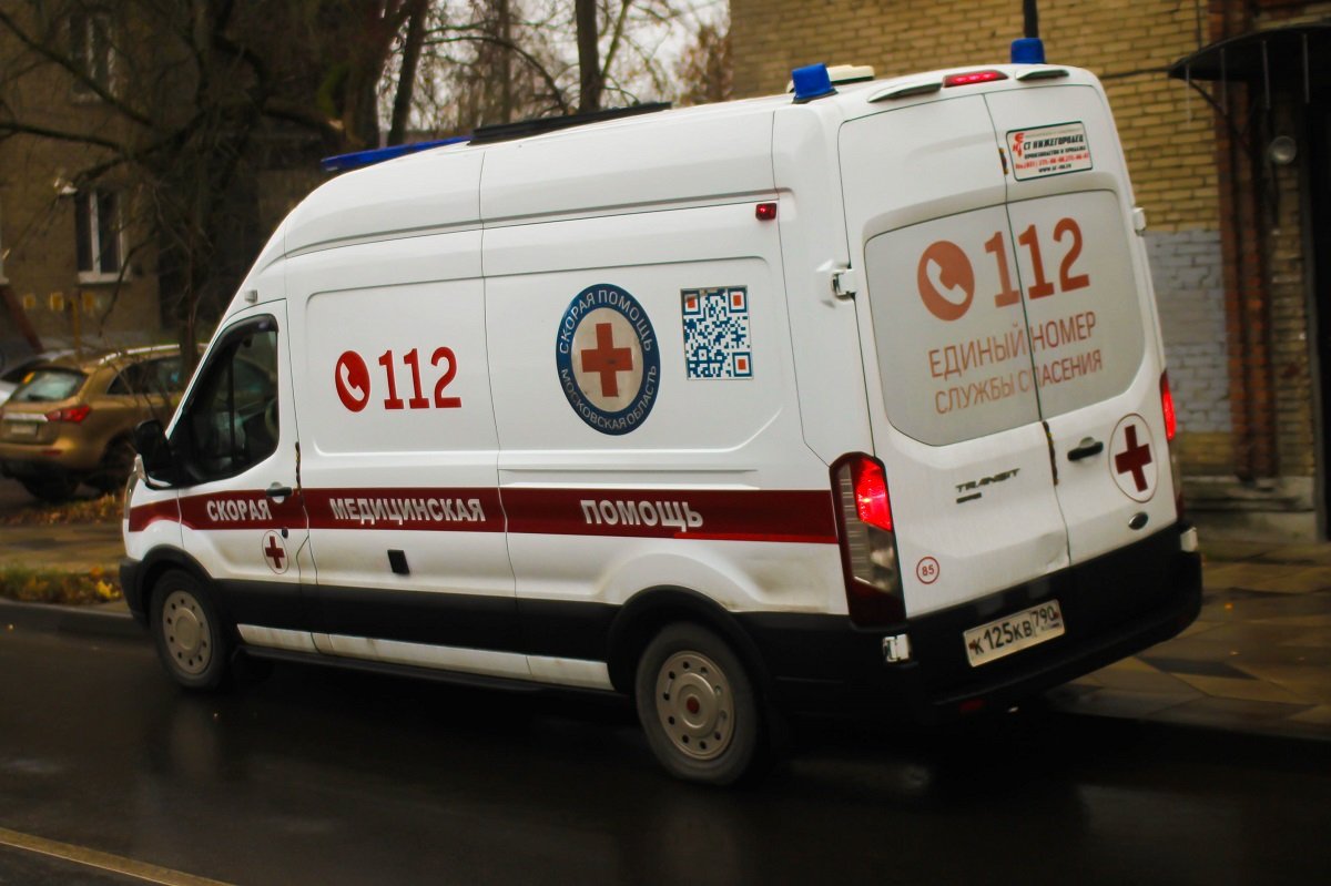 В Москве произошло массовое ДТП с автомобилем скорой помощи