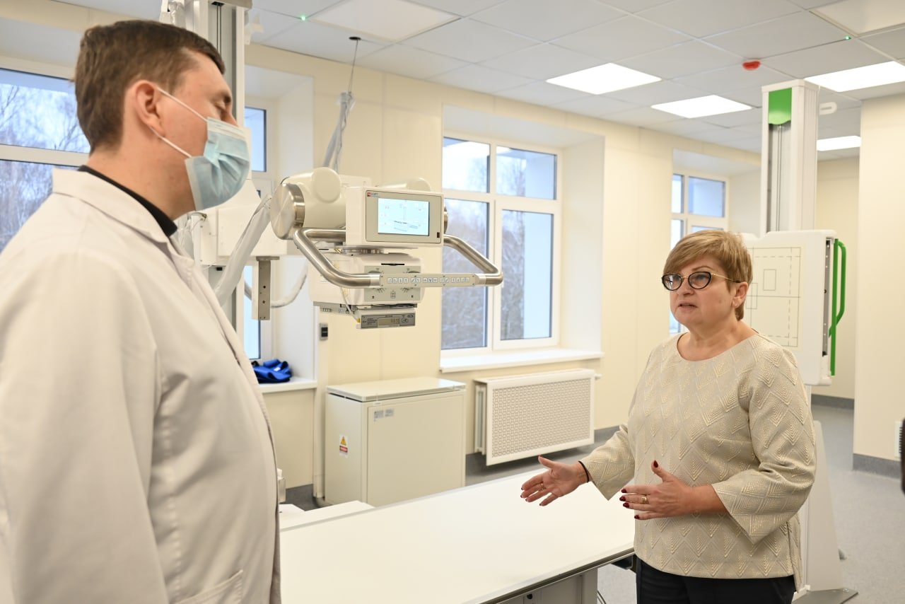 В Видновской больнице запустили два новых отечественных рентген-аппарата и флюорограф