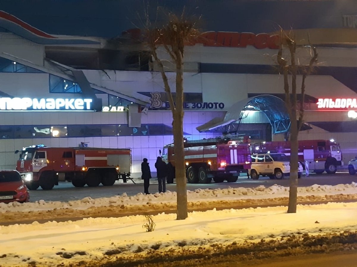В Дмитрове проведут проверку в связи с пожаром в спортивном зале местного ТЦ