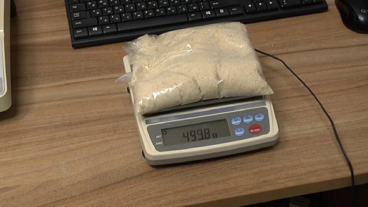 В подмосковном лесу задержан наркодилер с 500 г «синтетики»