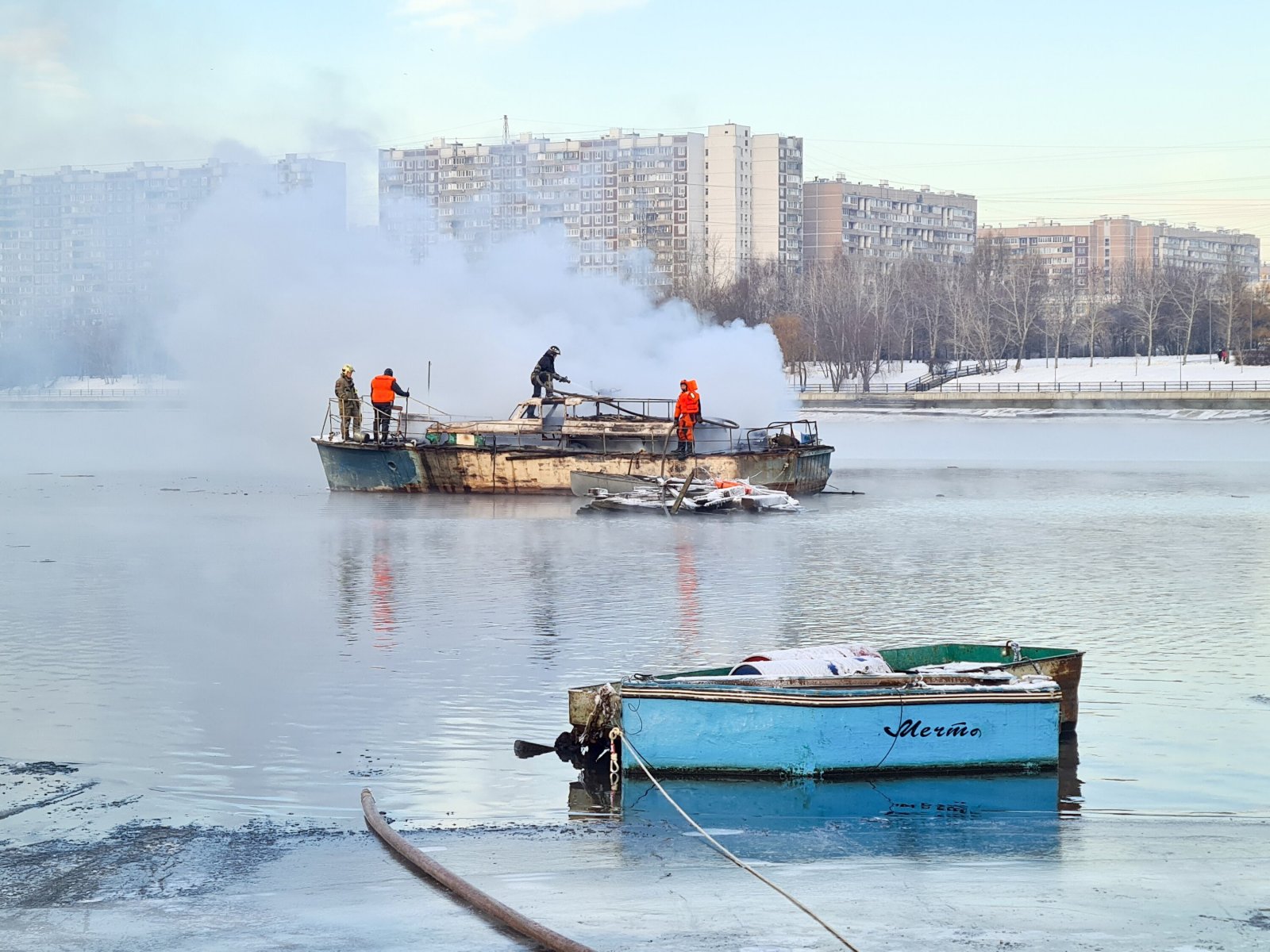 москва река в марьино