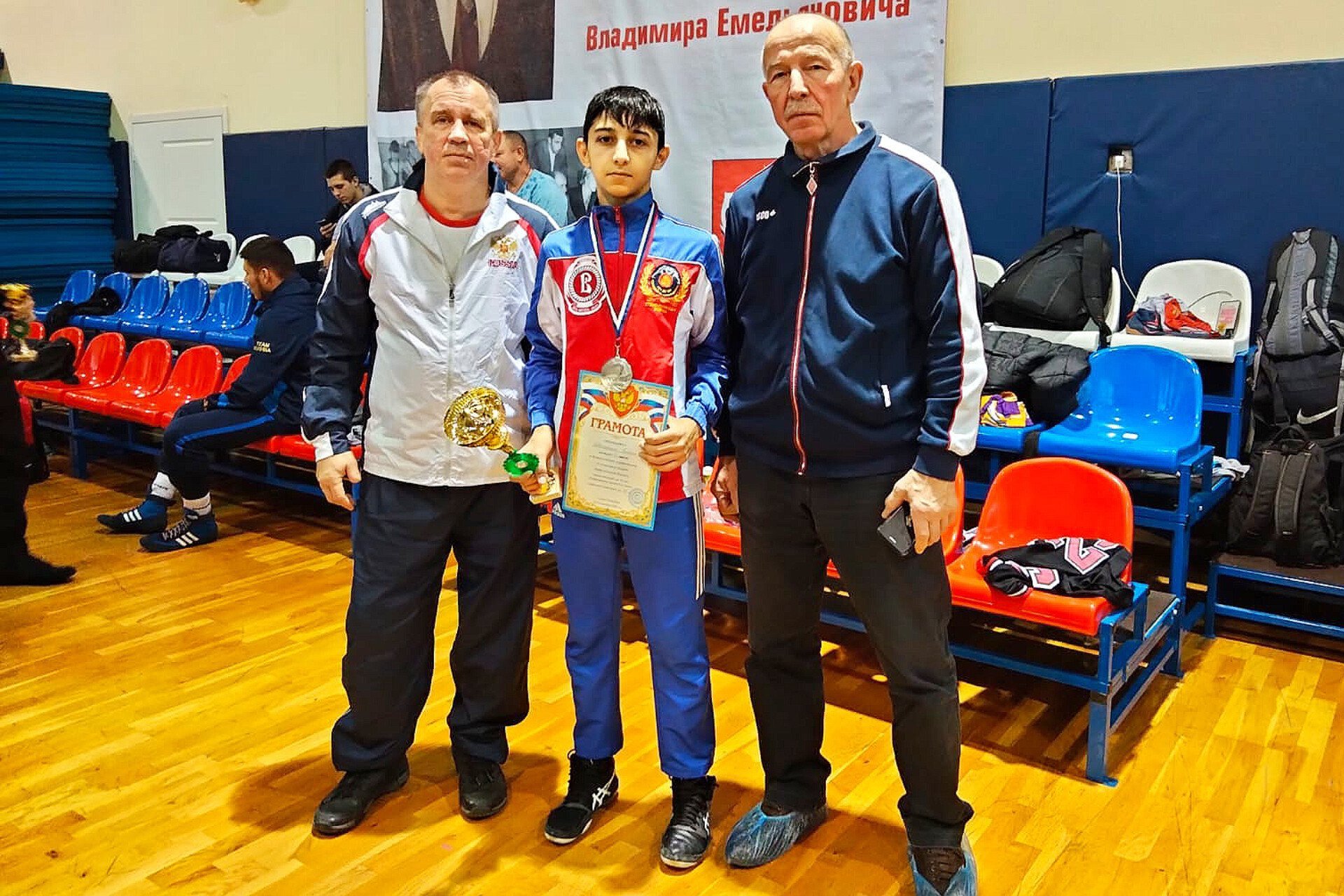 Спортсмен из Клина стал призером всероссийского турнира по борьбе
