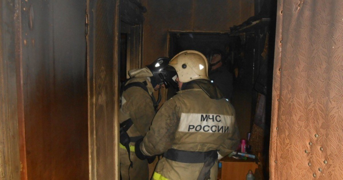 Пожар в поселке Фряново Щелковского округа унес жизни двух человек