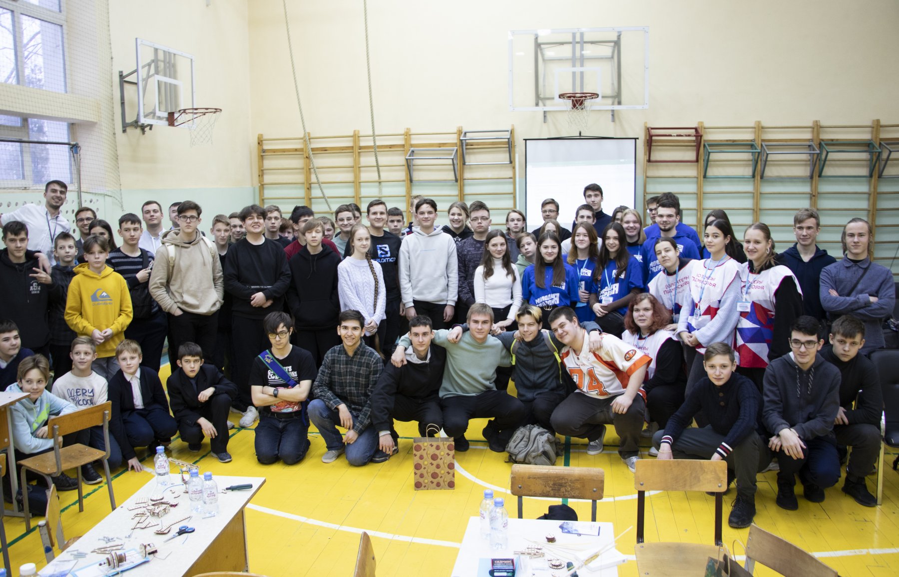 Подмосковные молодогвардейцы провели инженерные соревнования в Лобне