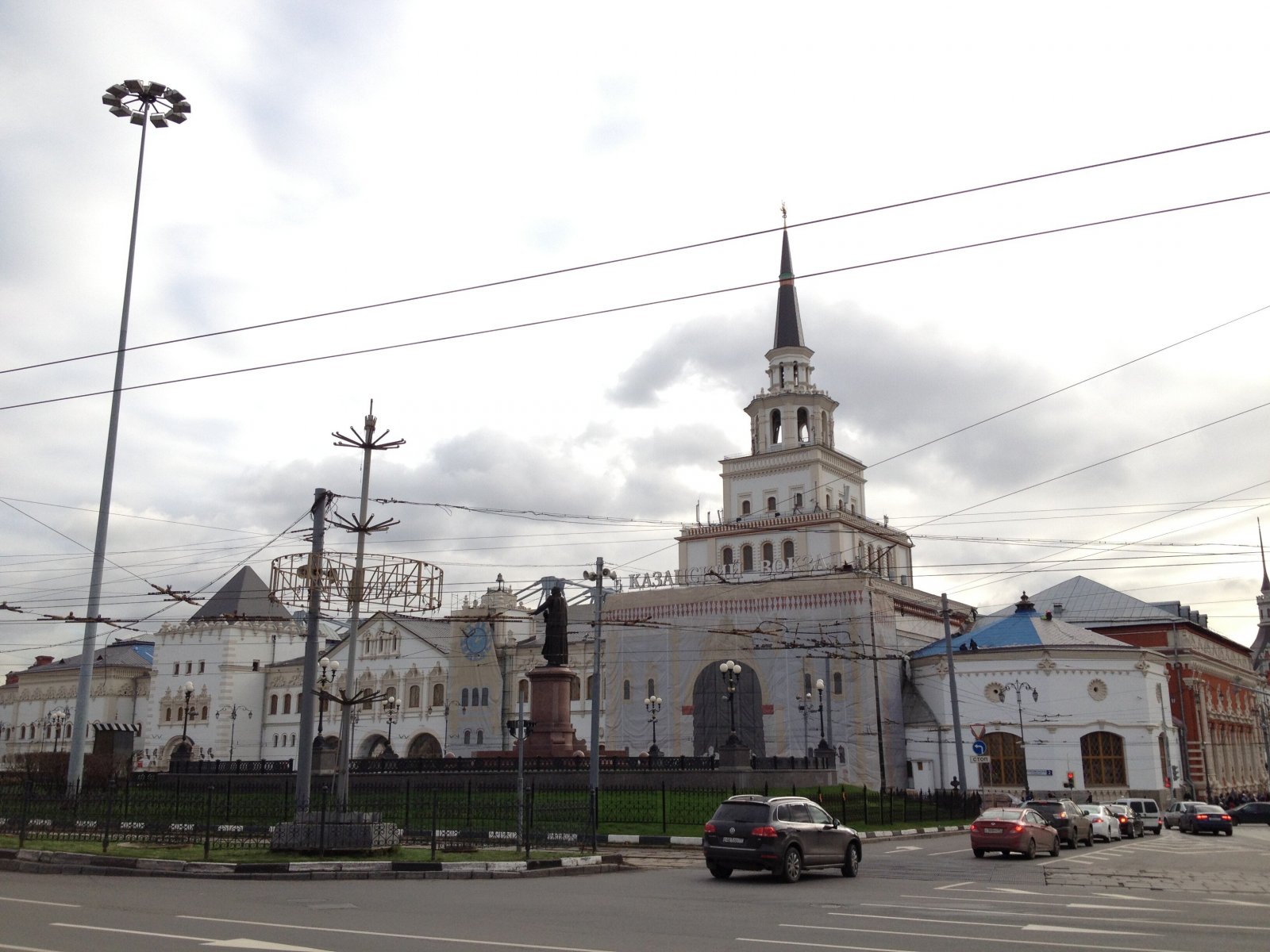На Казанском вокзале в Москве появилась смотровая площадка