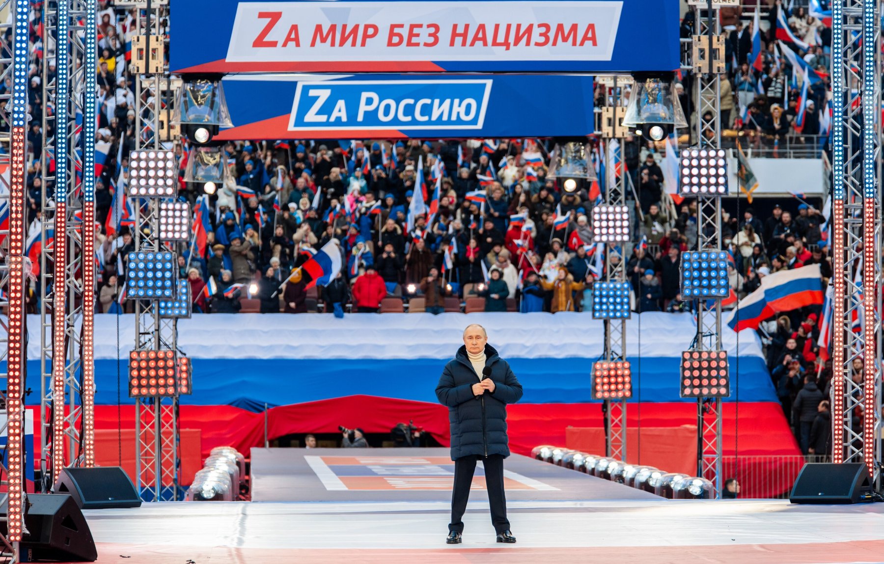 Владимир Путин может принять участие в митинге-концерте 22 февраля