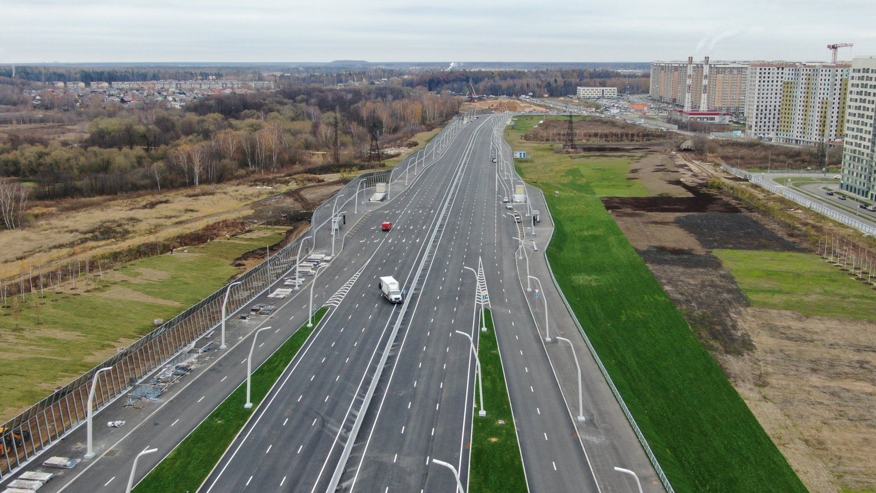Соединяющую Калужское и Варшавское шоссе трассу введут в эксплуатацию осенью 2023 года