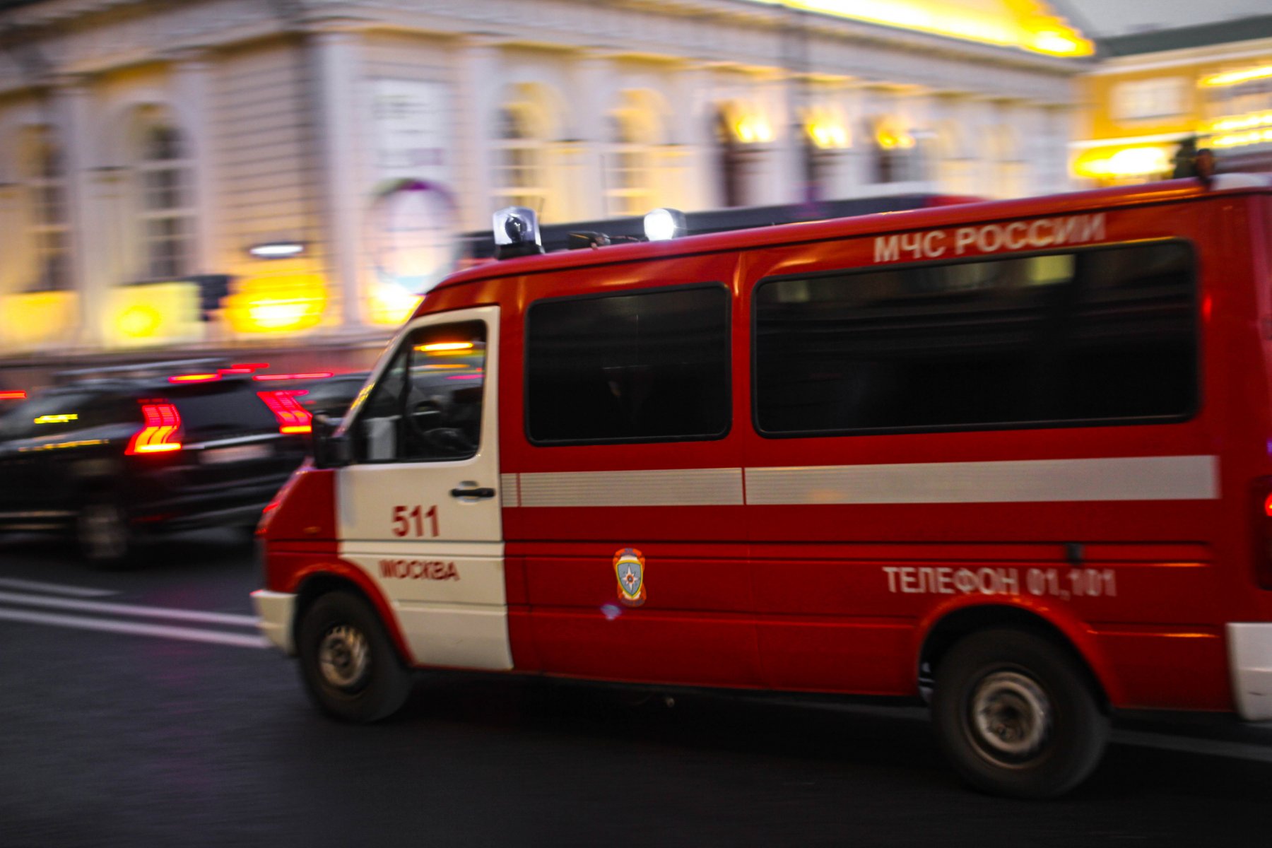 Один человек пострадал во время ночного пожара в Домодедово 