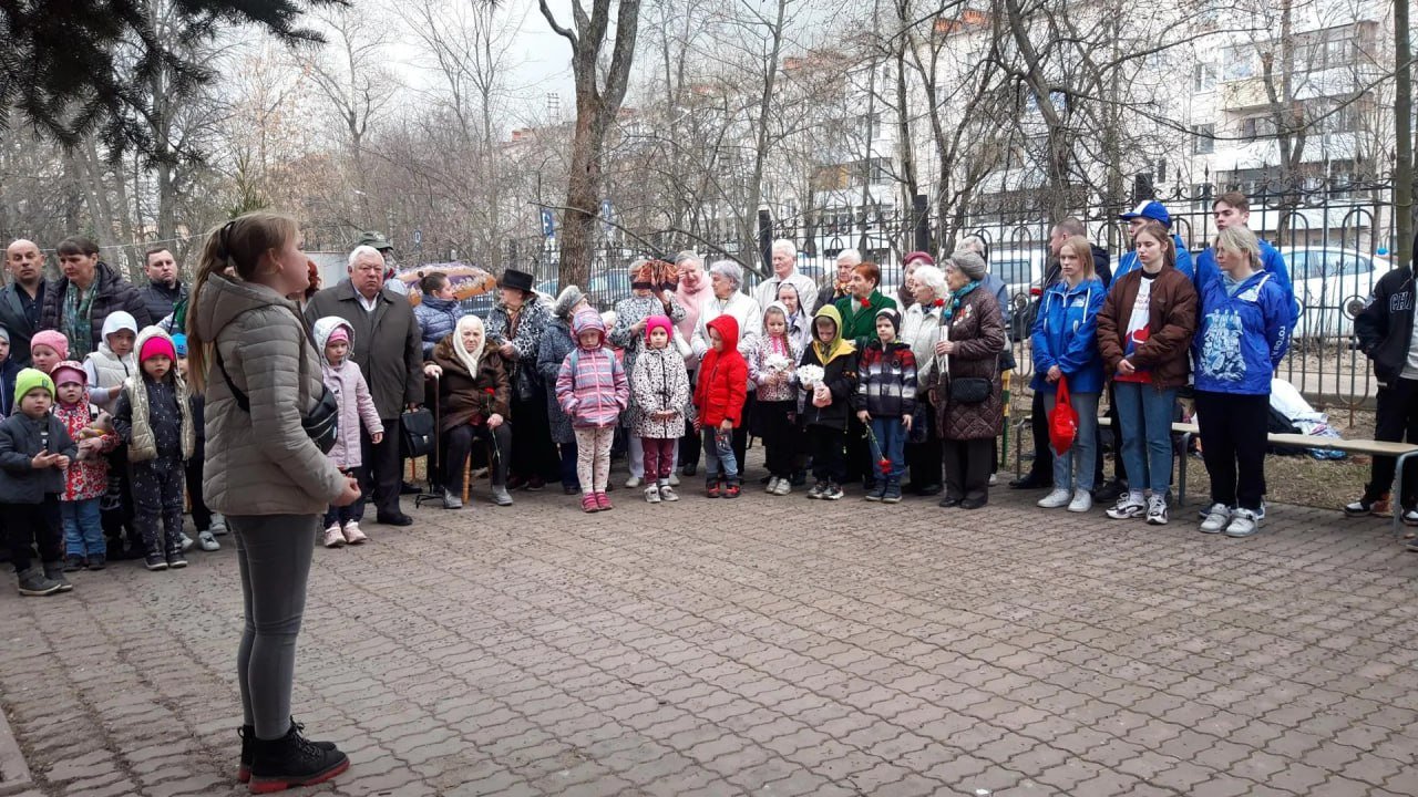 Жители Пушкино присоединились к акции в честь Международного дня освобождения узников концлагерей