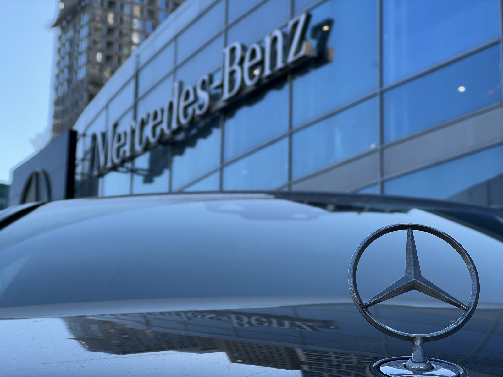 Завод Mercedes Benz в Германии