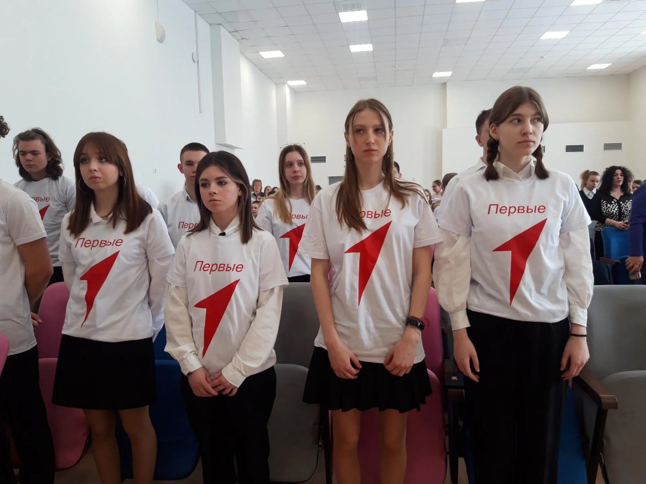 Первичное отделение Всероссийского общества «Движение первых» открыли в школе №7 в Ивантеевке