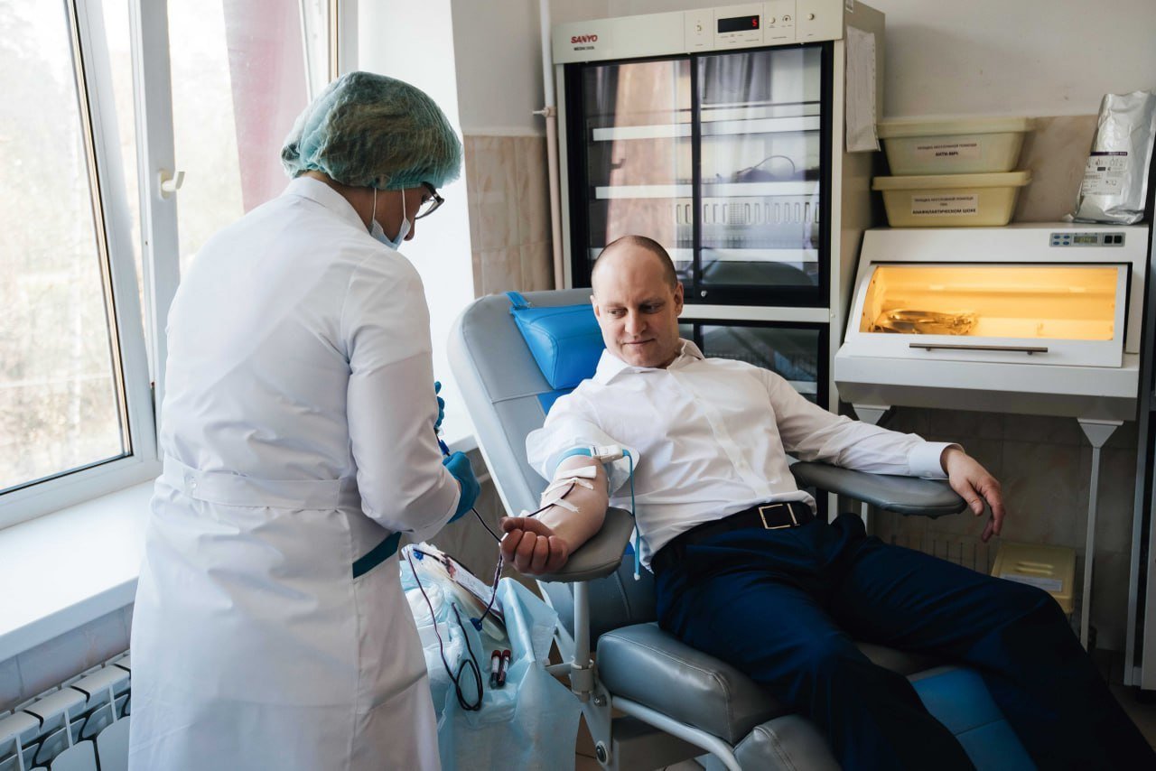 В Национальный День донора в подмосковном Пушкино заготовили около 16 литров крови