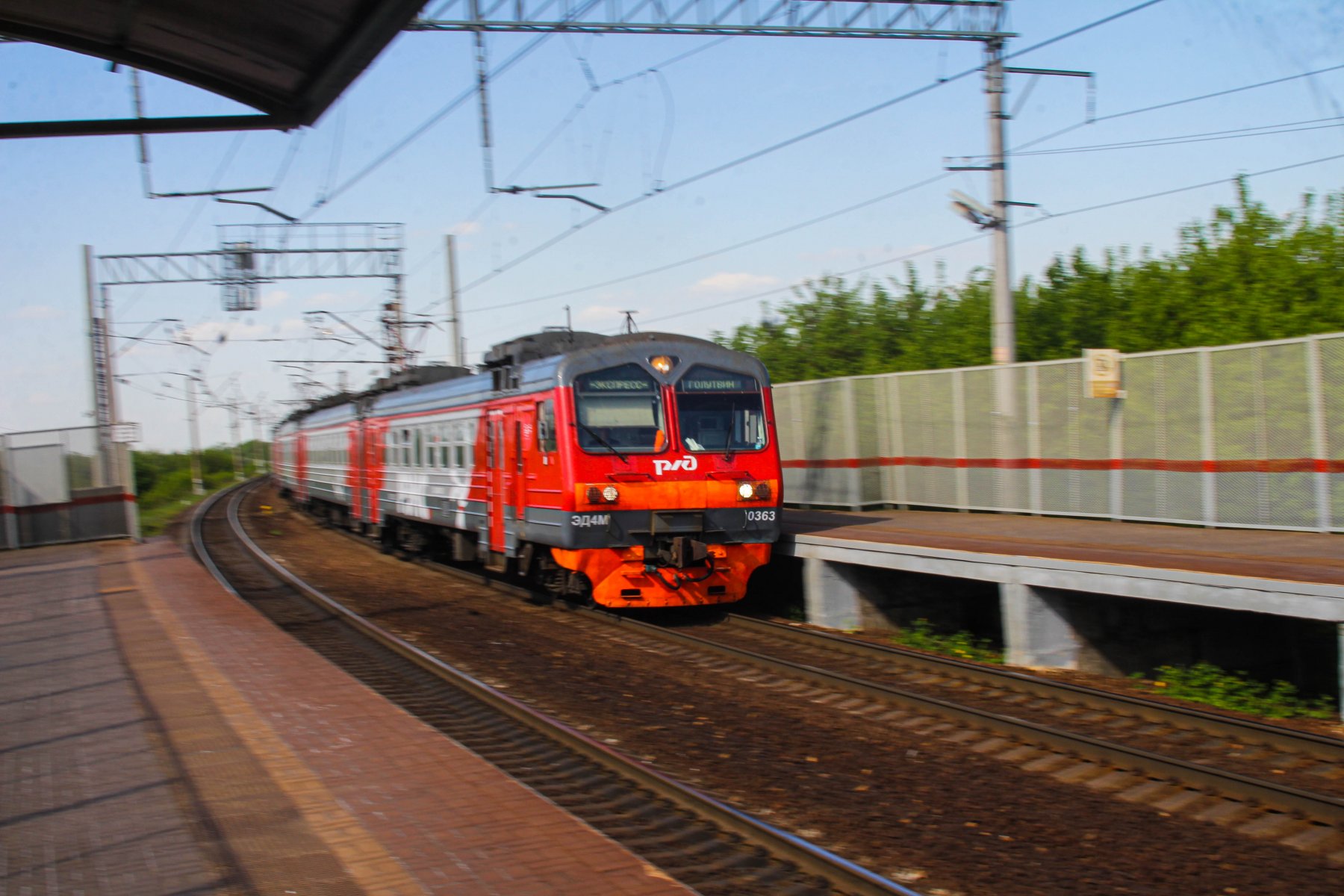 Из-за диверсии на ж/д перегоне Раменское - Бронницы задержались 6 поездов