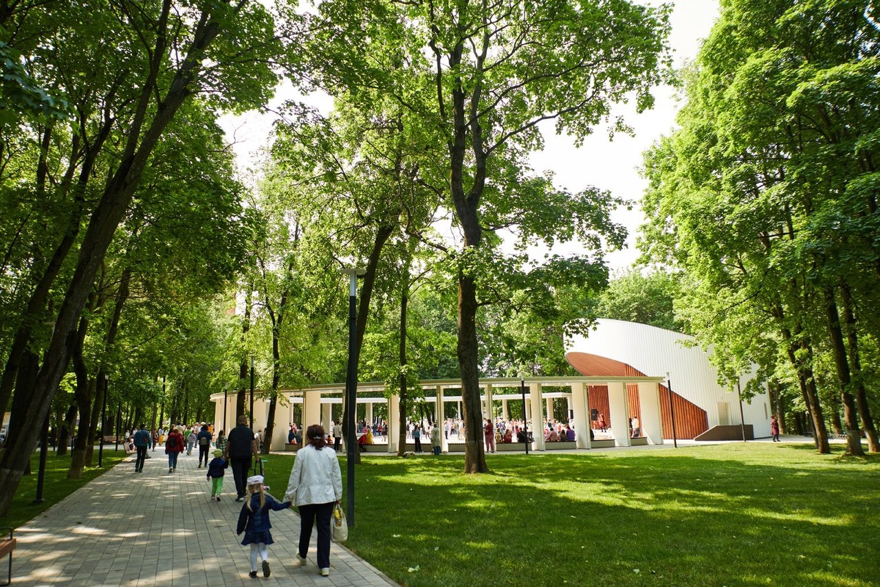 В Подольске открыли парк культуры и отдыха имени Талалихина