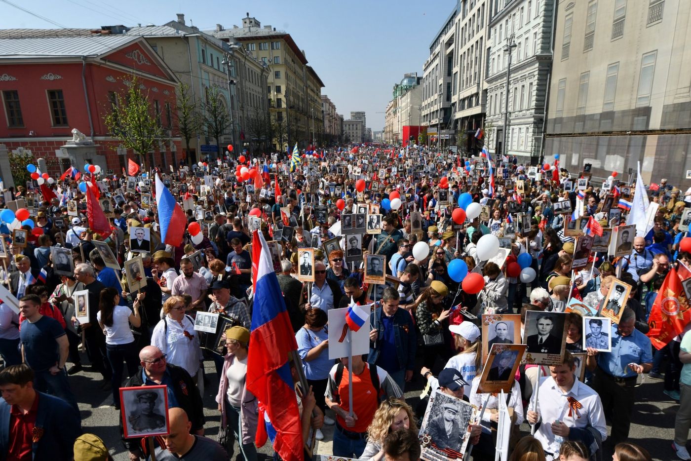 Бессмертный полк Москва