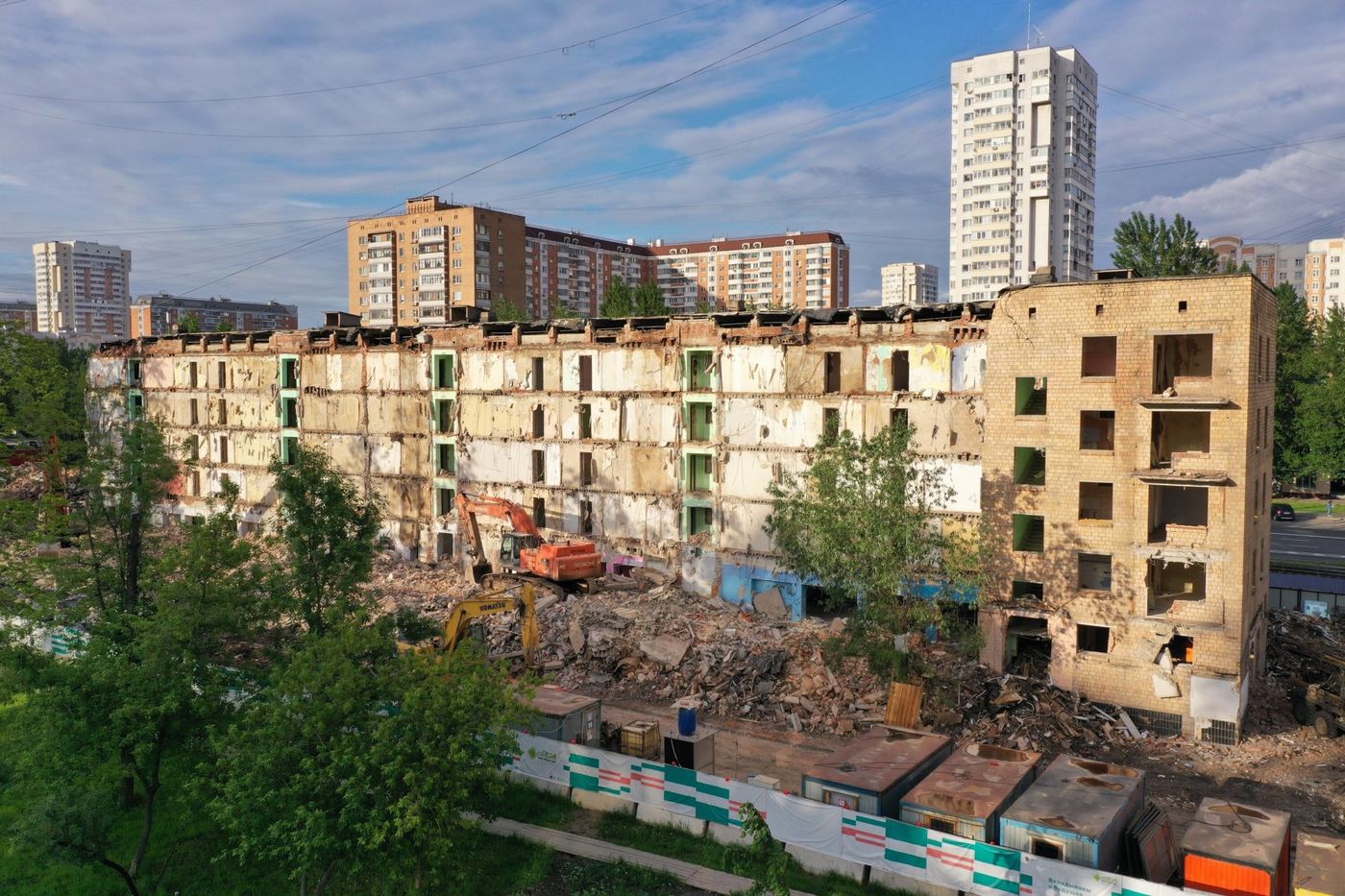 расселенные дома в москве